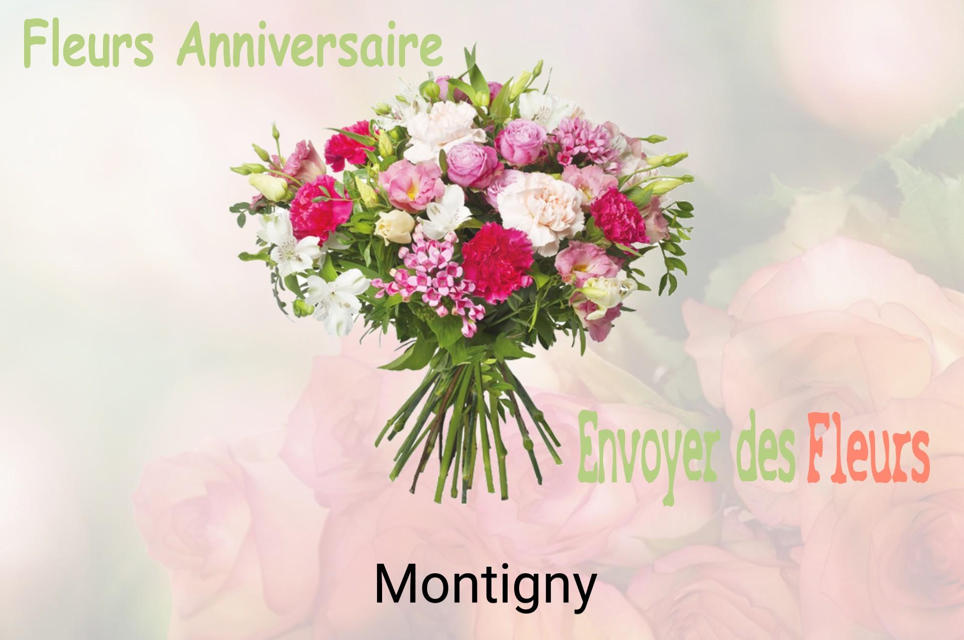 Bouquet de fleurs d’anniversaire livré à Montigny