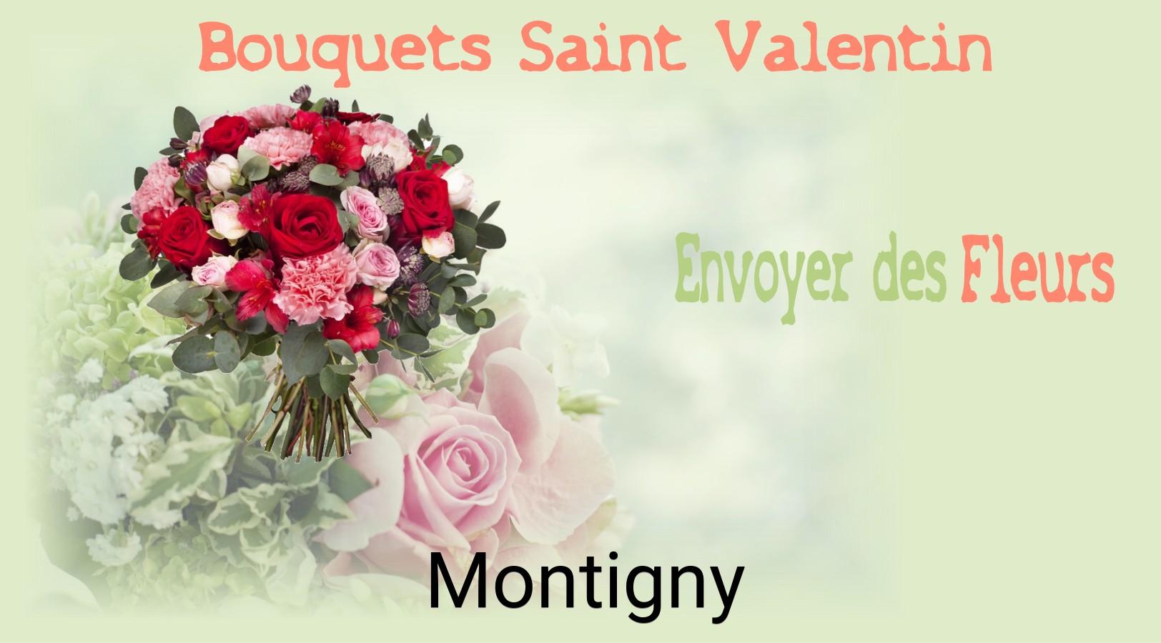 Roses de Saint-Valentin livrées à Montigny